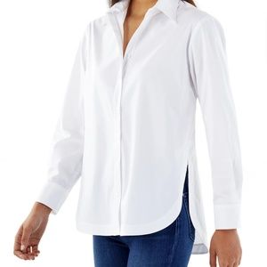 Keller silky poplin shir